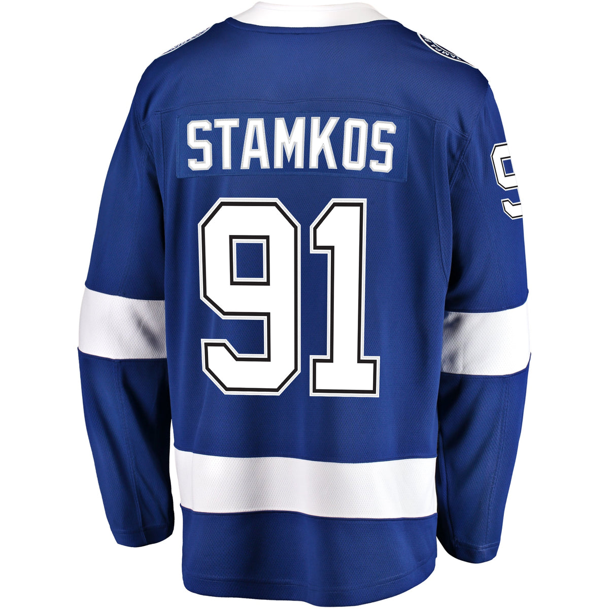 Tampa Bay Lightning Steven Stamkos Fanatics Blue Breakaway Player Jersey