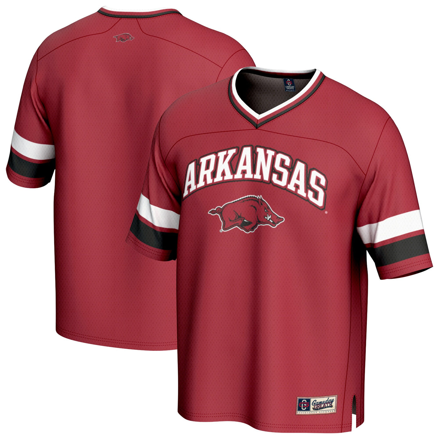 GameDay Greats Cardinal Arkansas Razorbacks Spirit Football Jersey