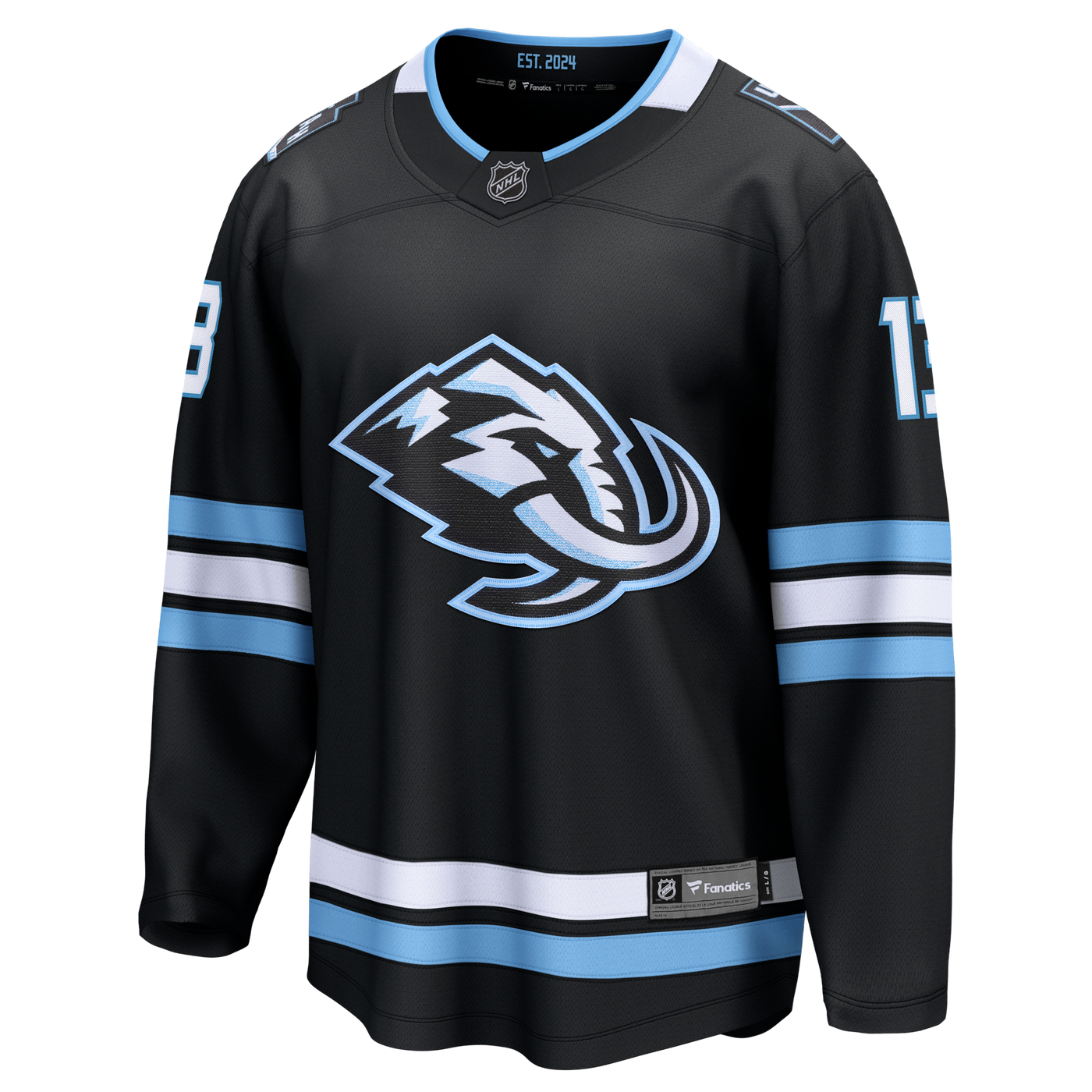 Utah Mammoth Brandon Tanev Fanatics Black Home Breakaway Player Jersey