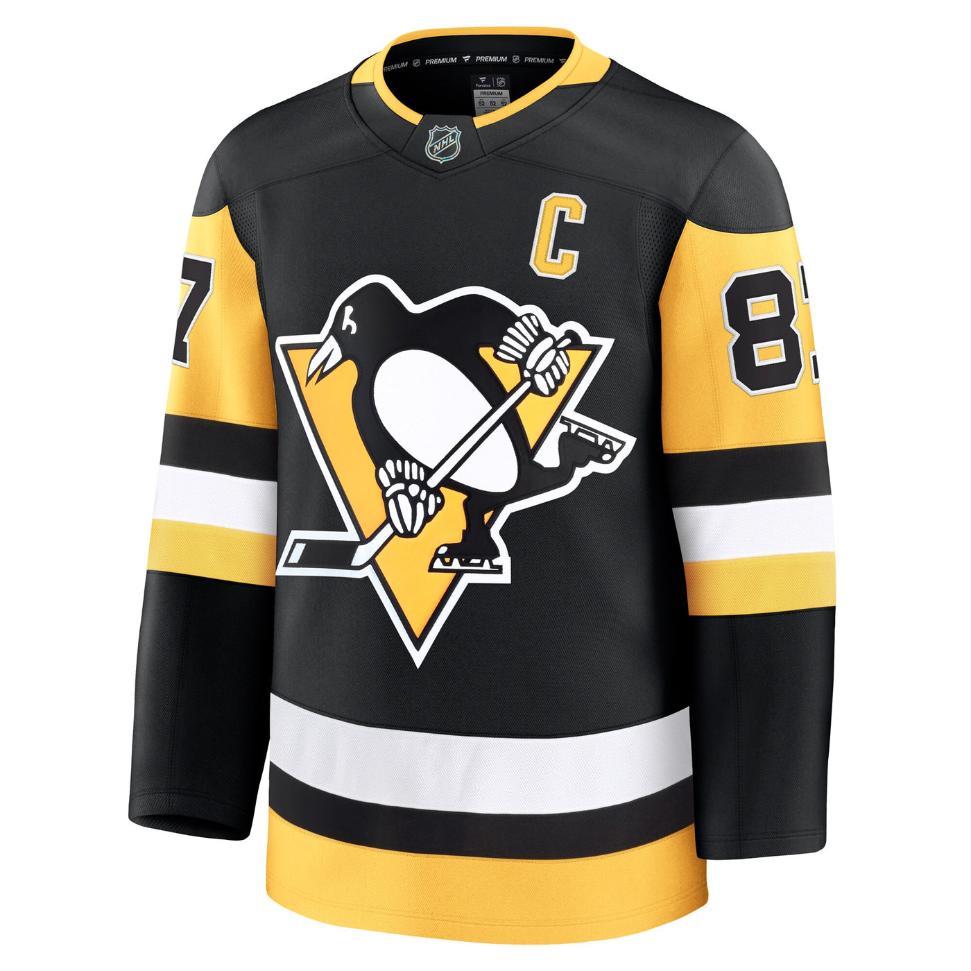 Pittsburgh Penguins Sidney Crosby Fanatics Black Home Premium Jersey