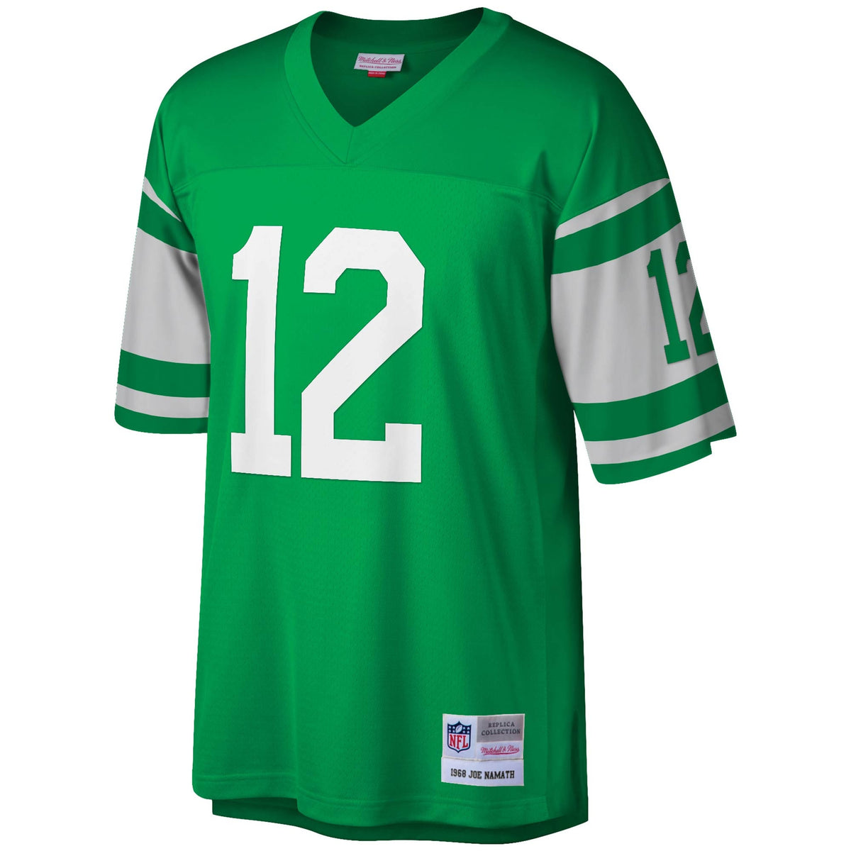 New York Jets Joe Namath Mitchell & Ness Kelly Green Legacy Replica Jersey