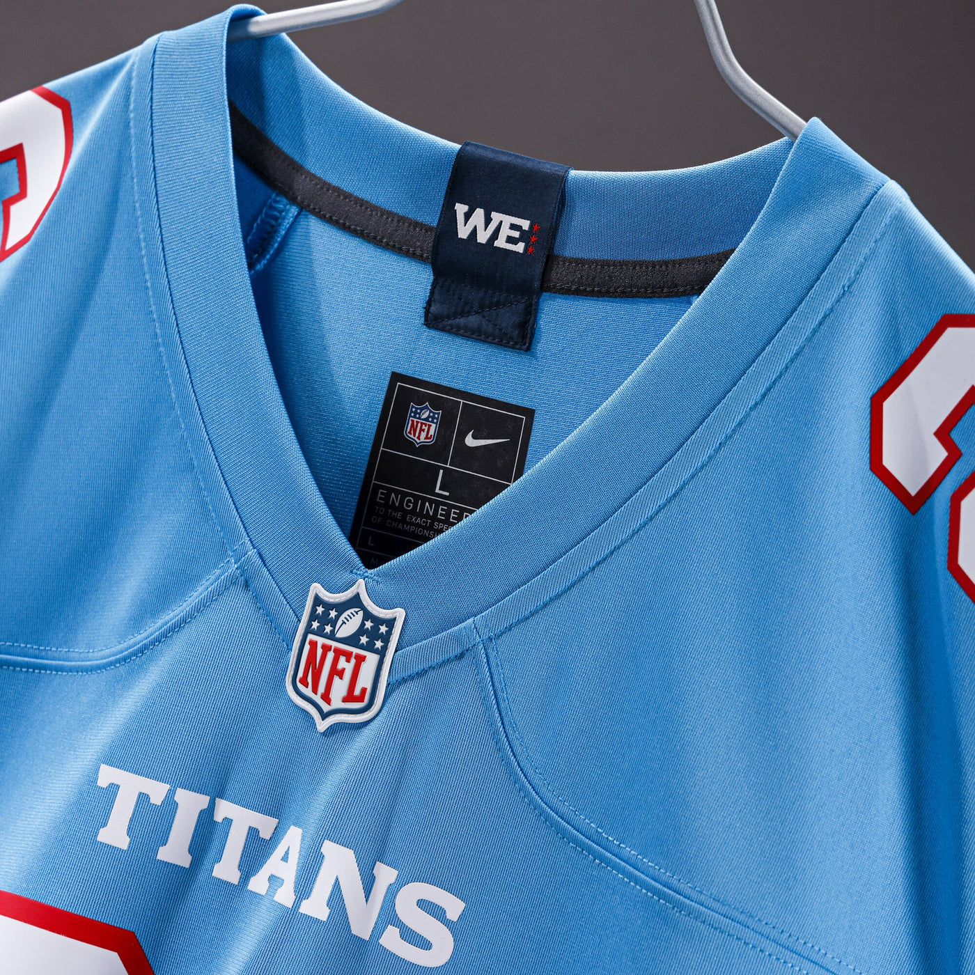 Tennessee Titans Nike Light Blue Game Custom Jersey