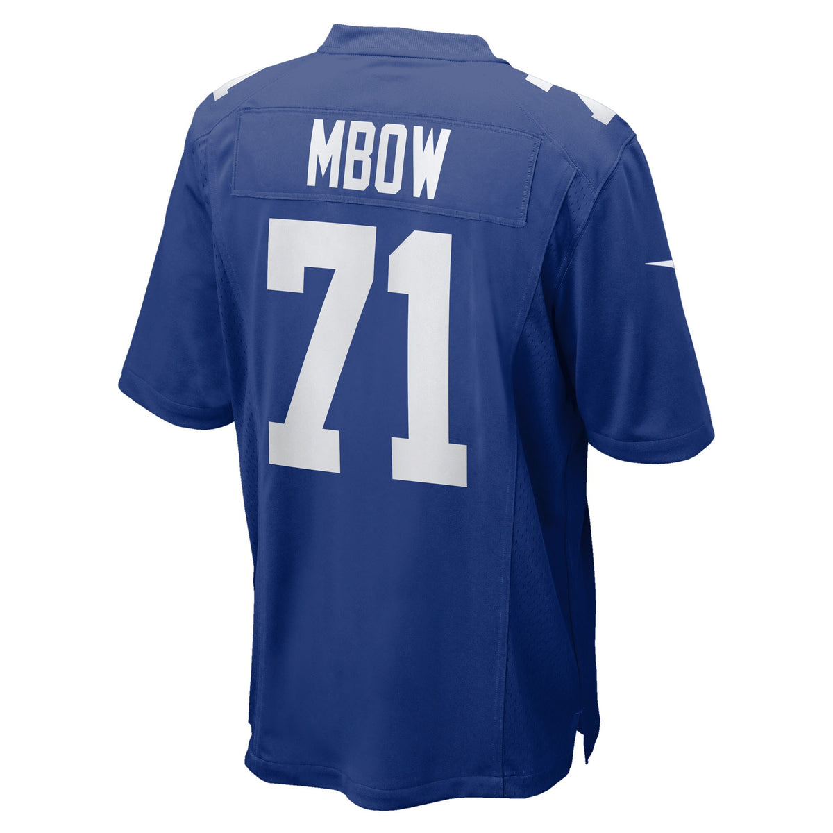 New York Giants Marcus Mbow Royal Team Game Jersey