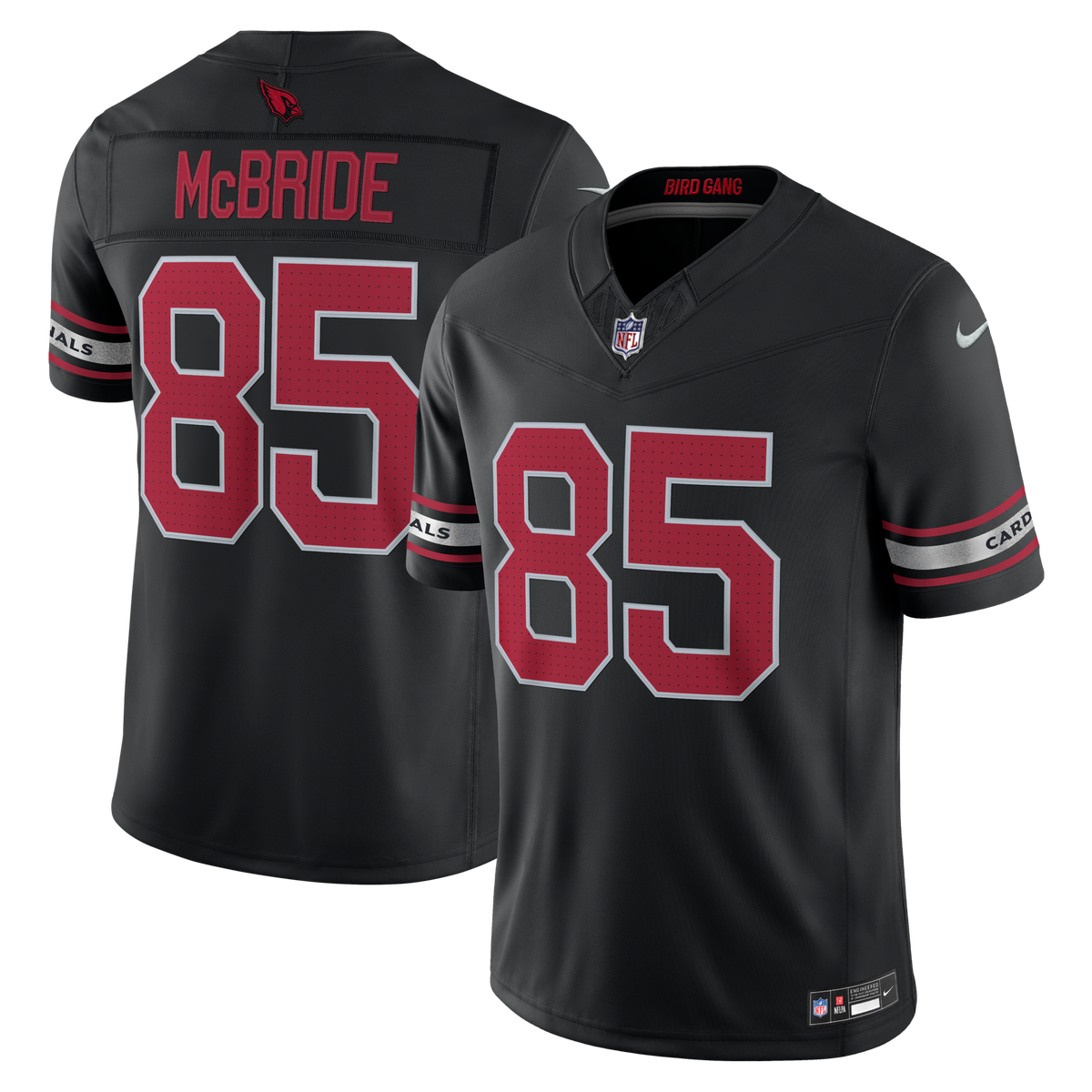 Arizona Cardinals Trey McBride Black Alternate Vapor F.U.S.E. Stitched Limited Jersey