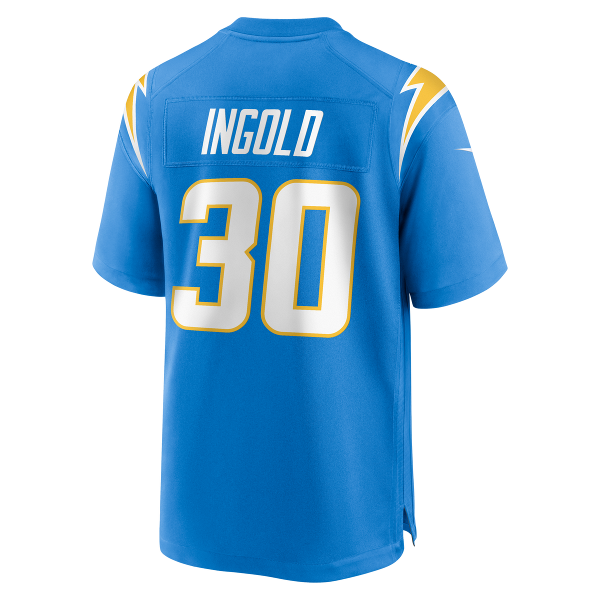 Los Angeles Chargers Alec Ingold Powder Blue Team Game Jersey