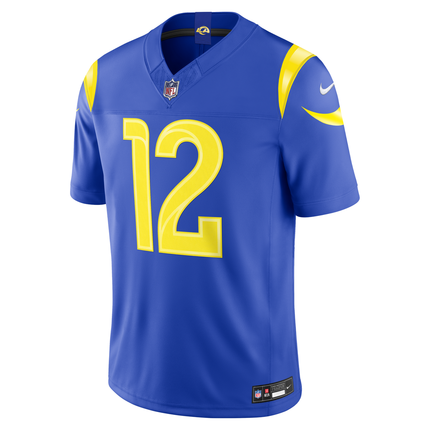 Los Angeles Rams Puka Nacua Nike Royal Team Vapor F.U.S.E. Stitched Limited Jersey