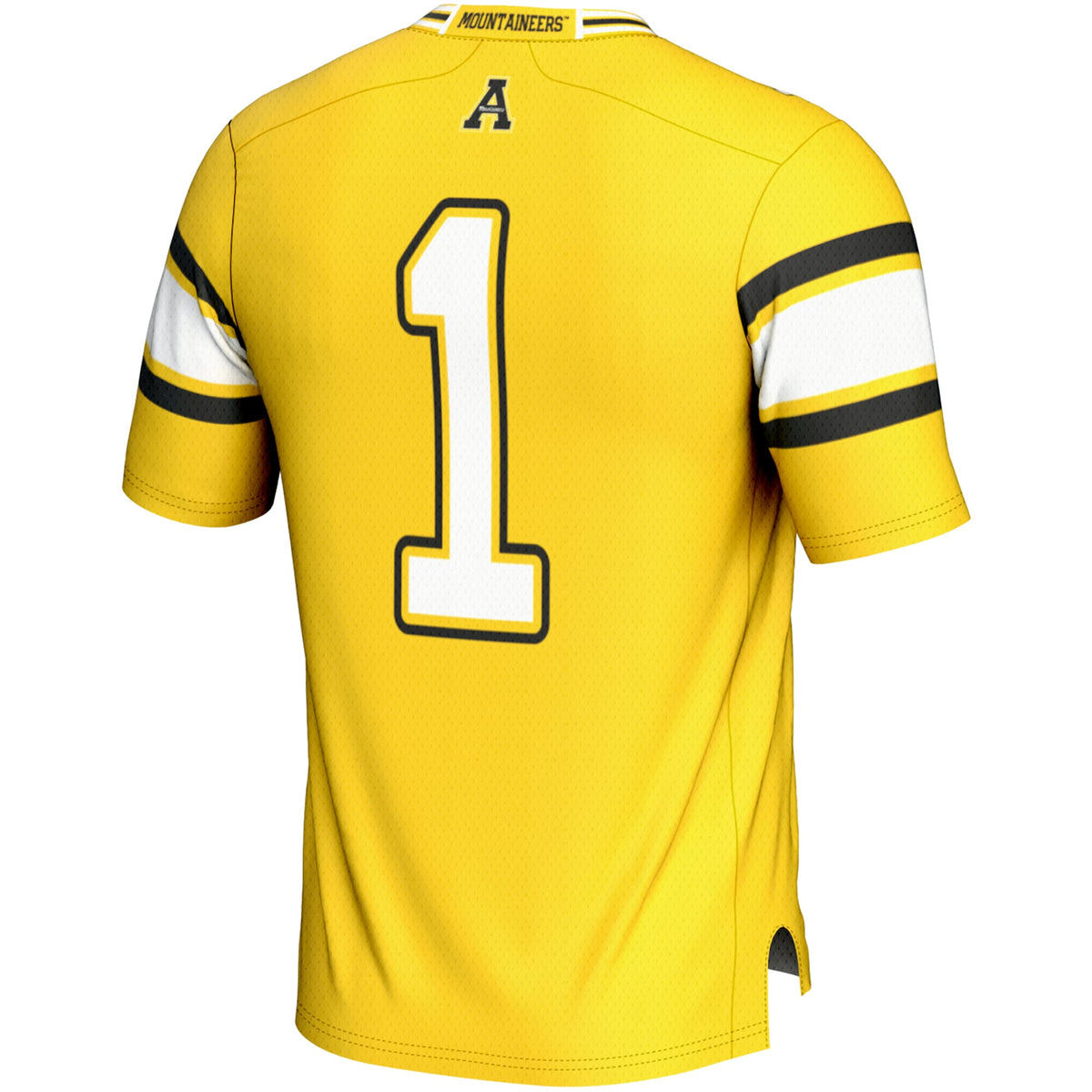 #1 Appalachian State Mountaineers GameDay Greats Endzone Football Jersey - Gold