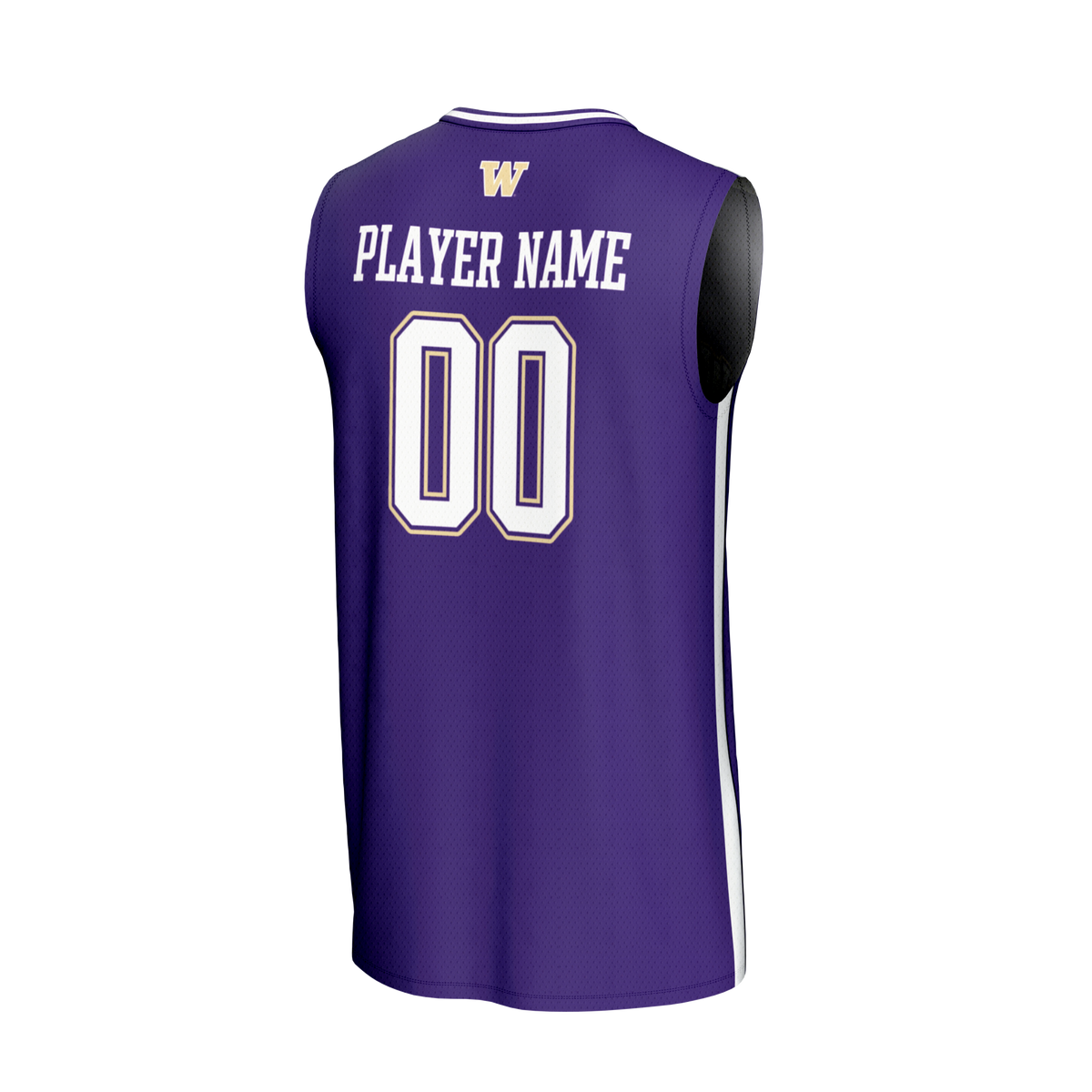 Washington Huskies GameDay Greats NIL Pick-A-Player Lightweight Basketball Fashion Jersey - Purple