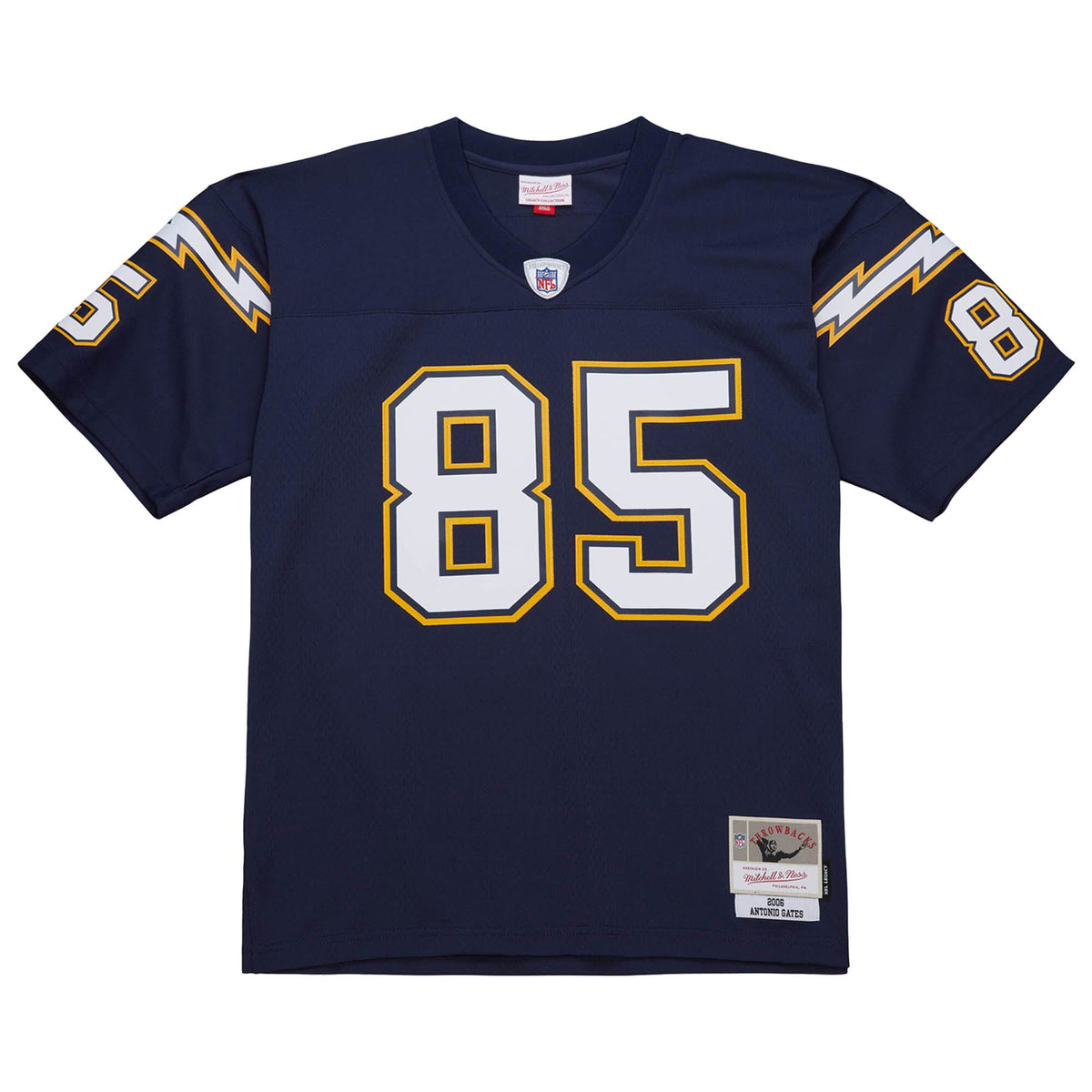 Los Angeles Chargers Antonio Gates Mitchell & Ness Navy 2006 Legacy Replica Jersey