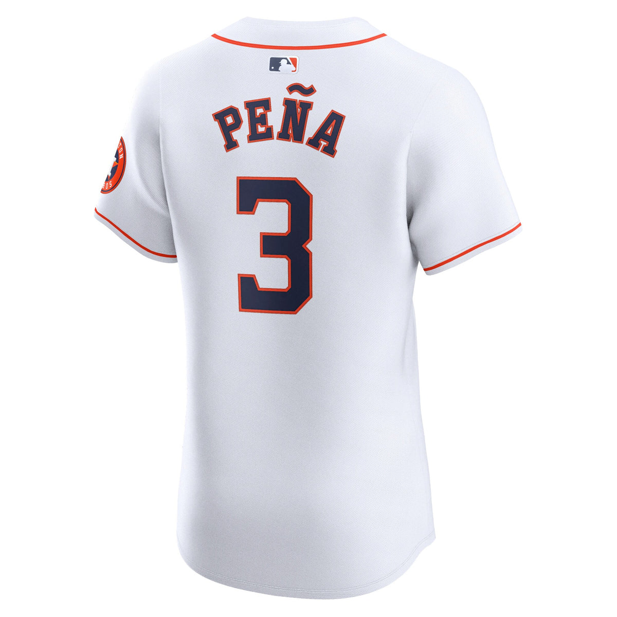 Houston Astros Jeremy Peña White Home Elite Player Jersey