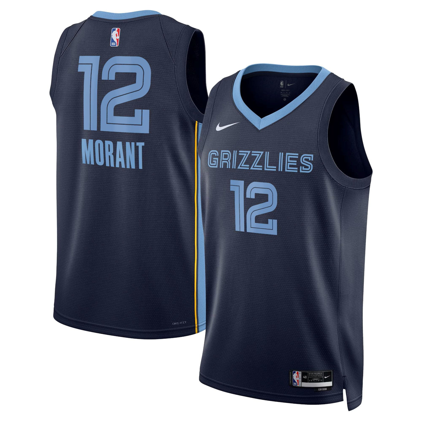 Memphis Grizzlies Nike Icon Edition Swingman Jersey - Ja Morant