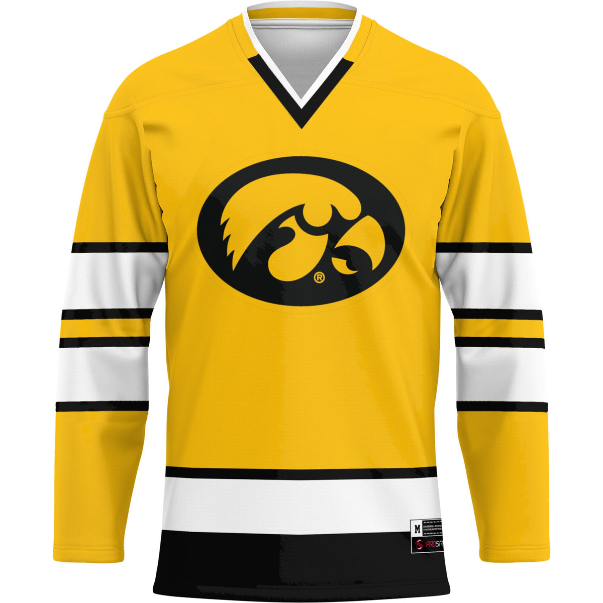 Iowa Hawkeyes GameDay Greats Hockey Jersey - Gold