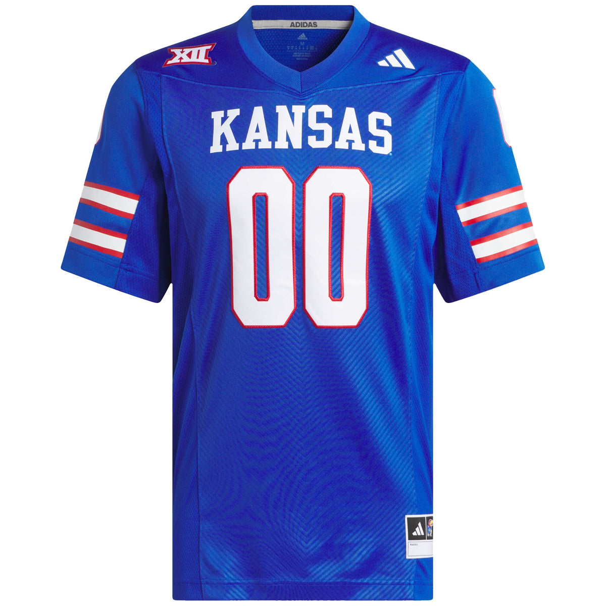 #00 Kansas Jayhawks Premier Football Jersey - Royal