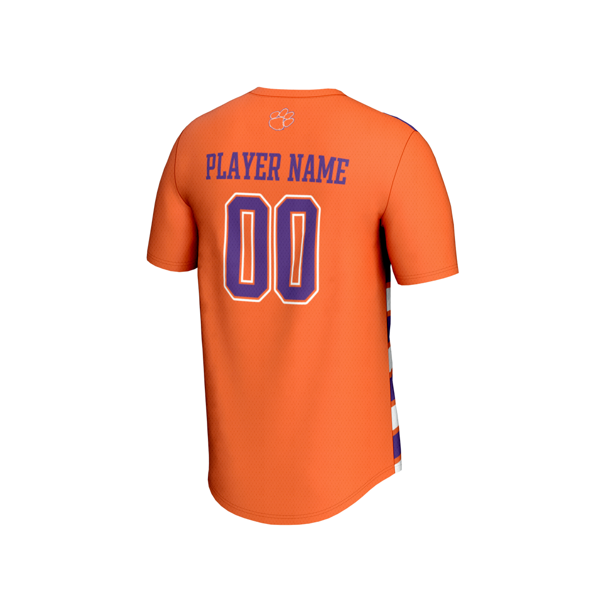 Clemson Tigers GameDay Greats Collegiate Soccer NIL Pick-A-Player Fashion Jersey - Orange/Purple