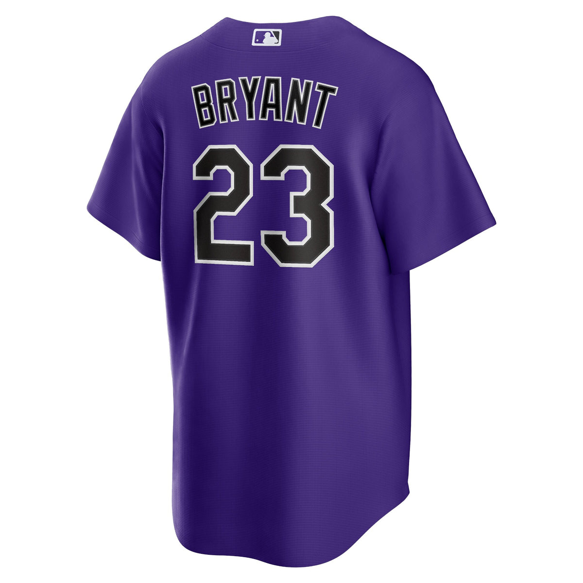 Colorado Rockies Kris Bryant Purple Alternate Replica Player Jersey