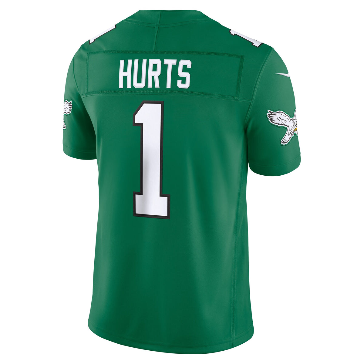 Philadelphia Eagles Jalen Hurts Kelly Green Alternate Vapor F.U.S.E. Stitched Limited Jersey