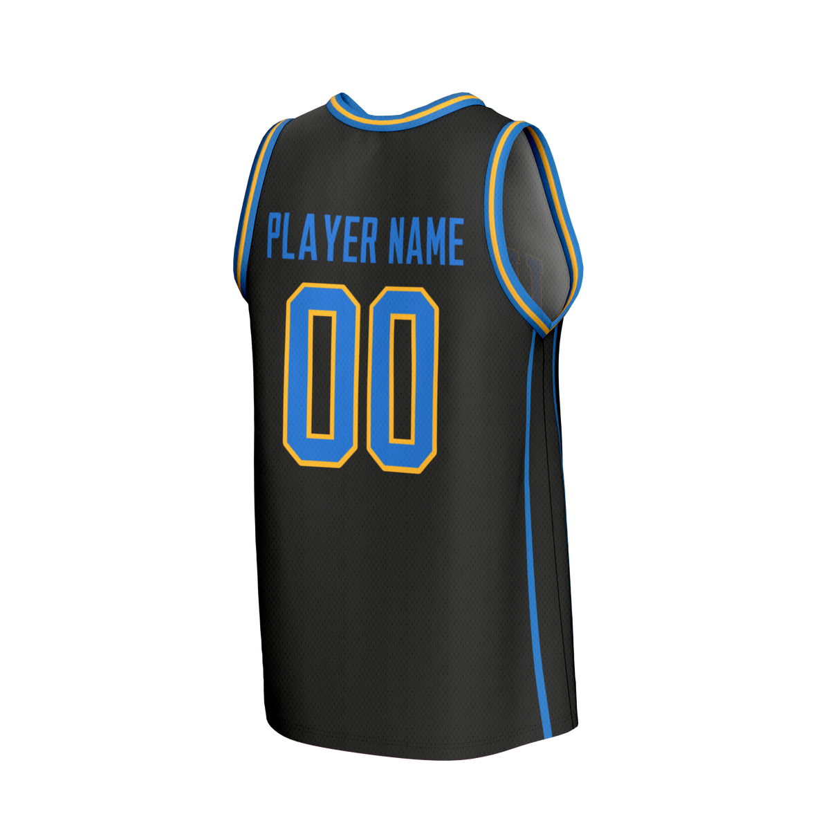 UCLA Bruins GameDay Greats NIL Pick-A-Player Lightweight Basketball Fashion Jersey - Black