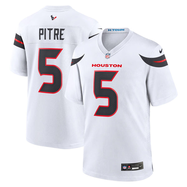 Houston Texans Jalen Pitre Nike White Game Jersey