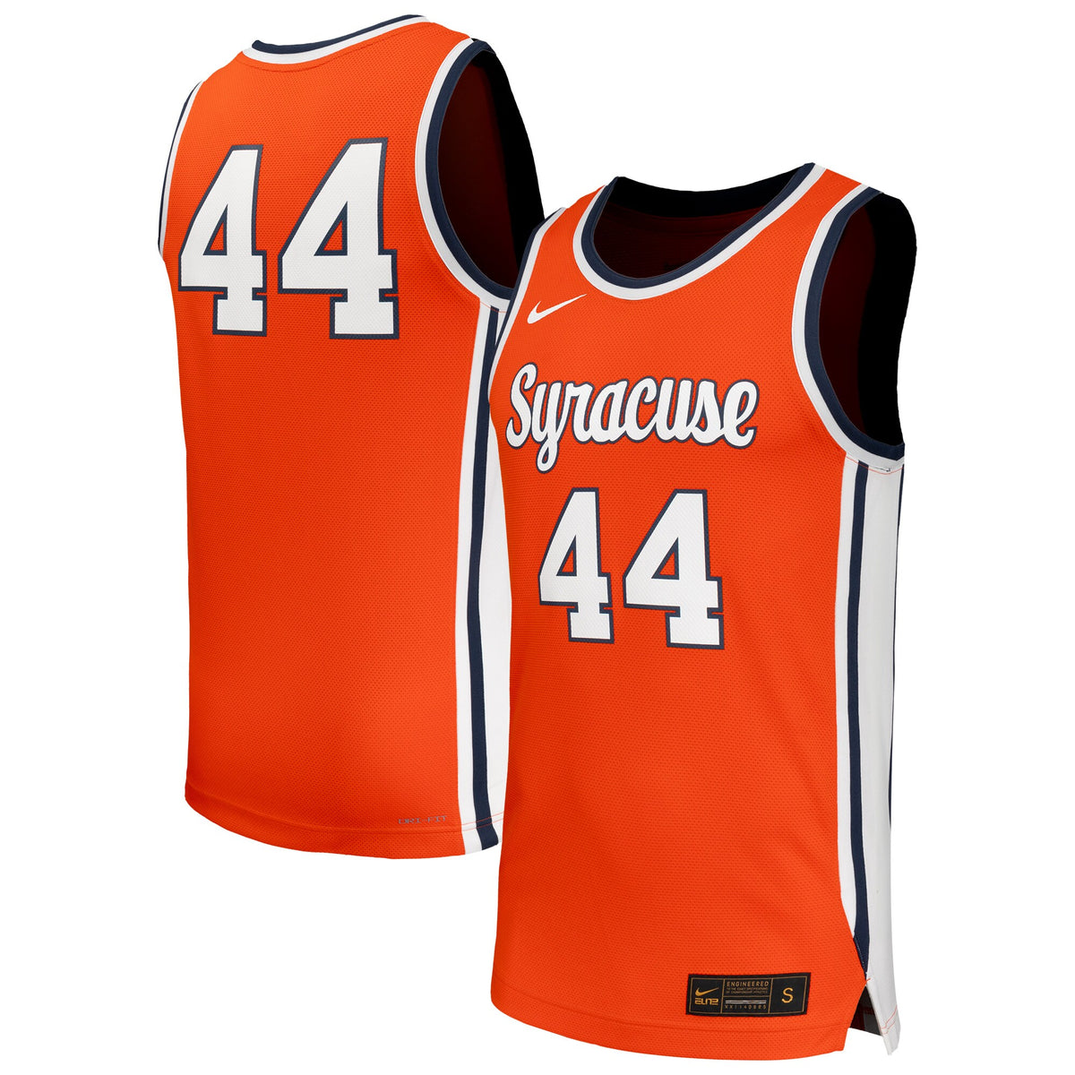 #44 Syracuse Orange Replica Basketball Jersey - Orange