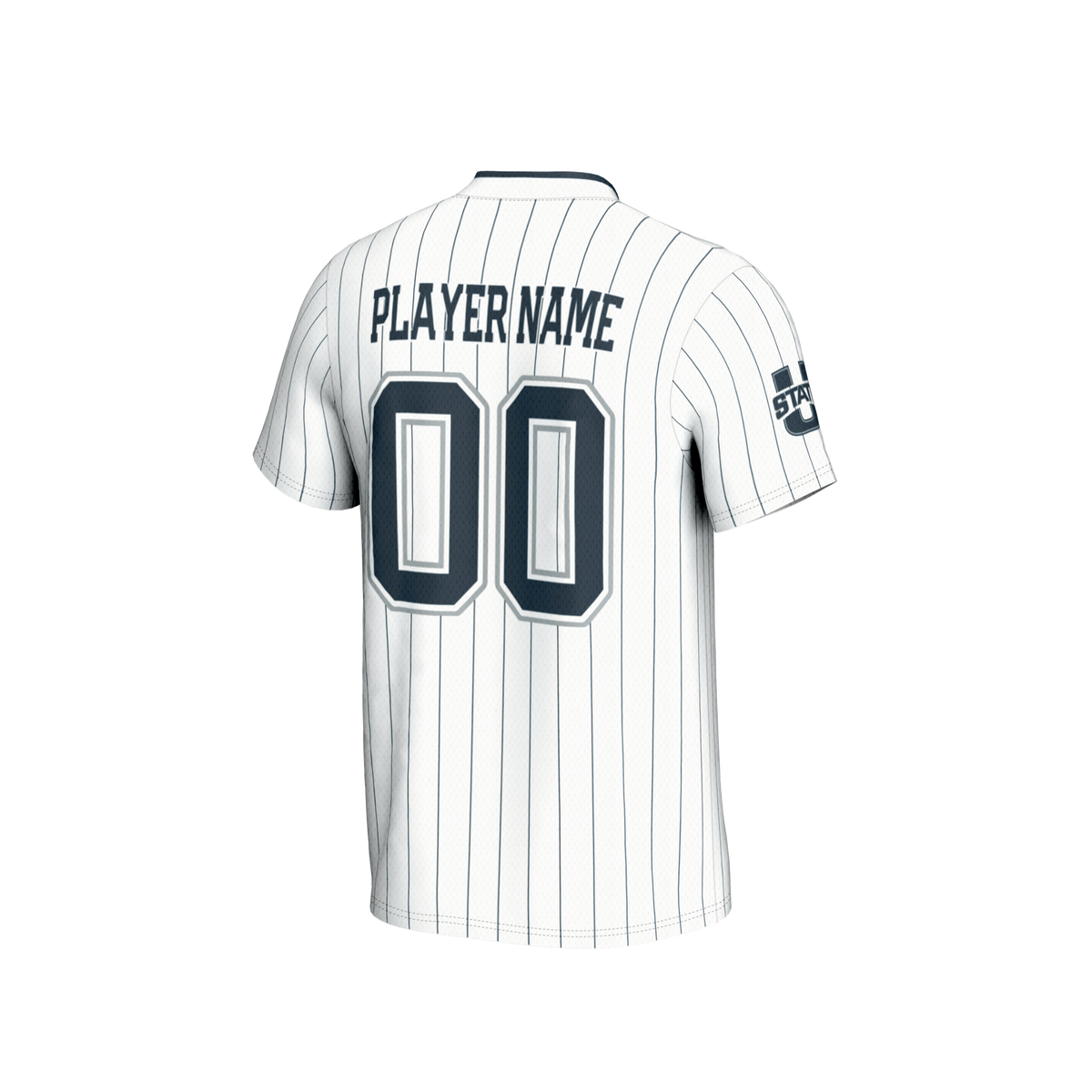 Utah State Aggies GameDay Greats NIL Pick-A-Player Lightweight Softball Fashion Jersey - White