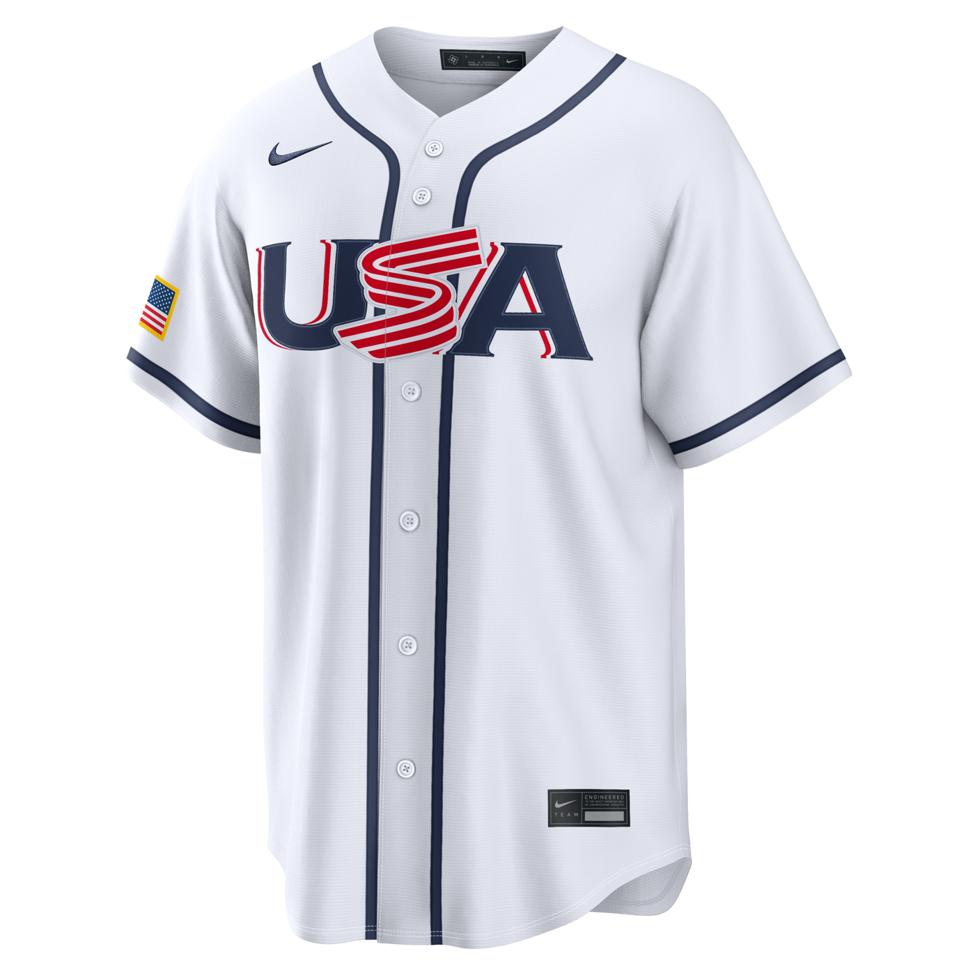 USA Baseball Roman Anthony Nike White 2026 World Baseball Classic Home Stadium Jersey
