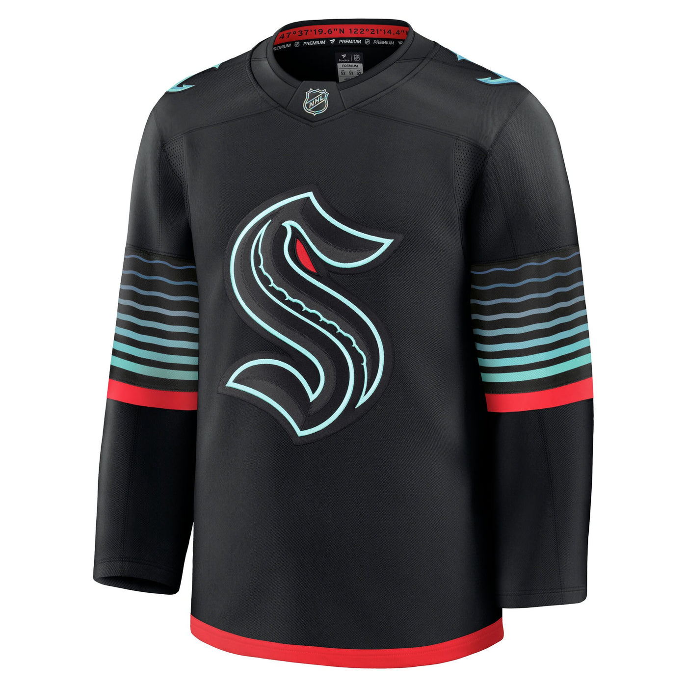 Seattle Kraken Fanatics Black Alternate Premium Jersey