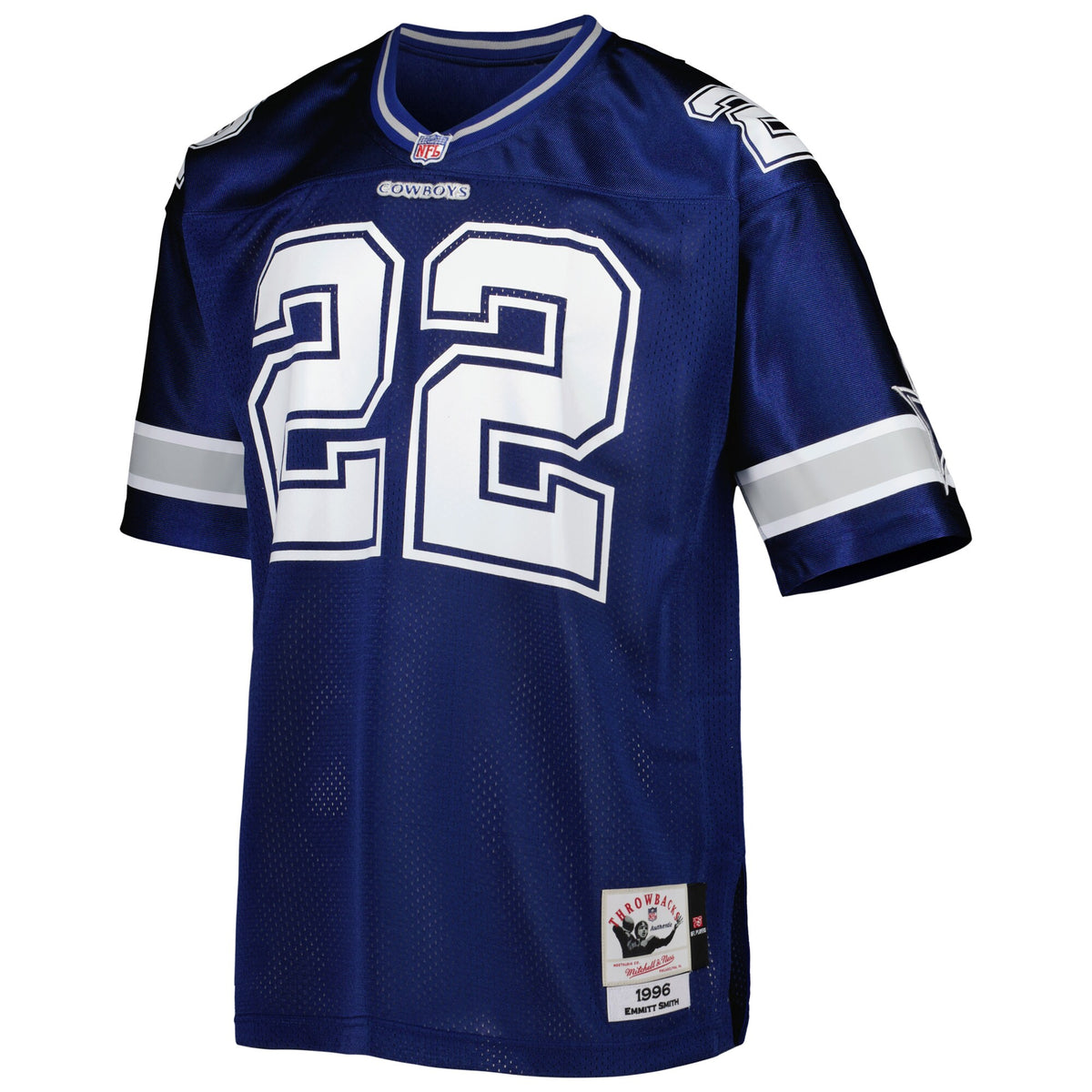 Dallas Cowboys 1996 Emmitt Smith Mitchell & Ness Navy Authentic Throwback Retired Player Jersey