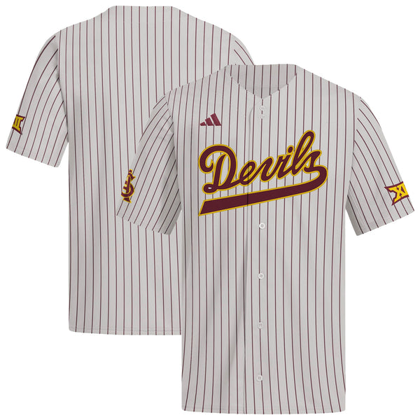 adidas Gray Arizona State Sun Devils Alternate Replica Baseball Jersey
