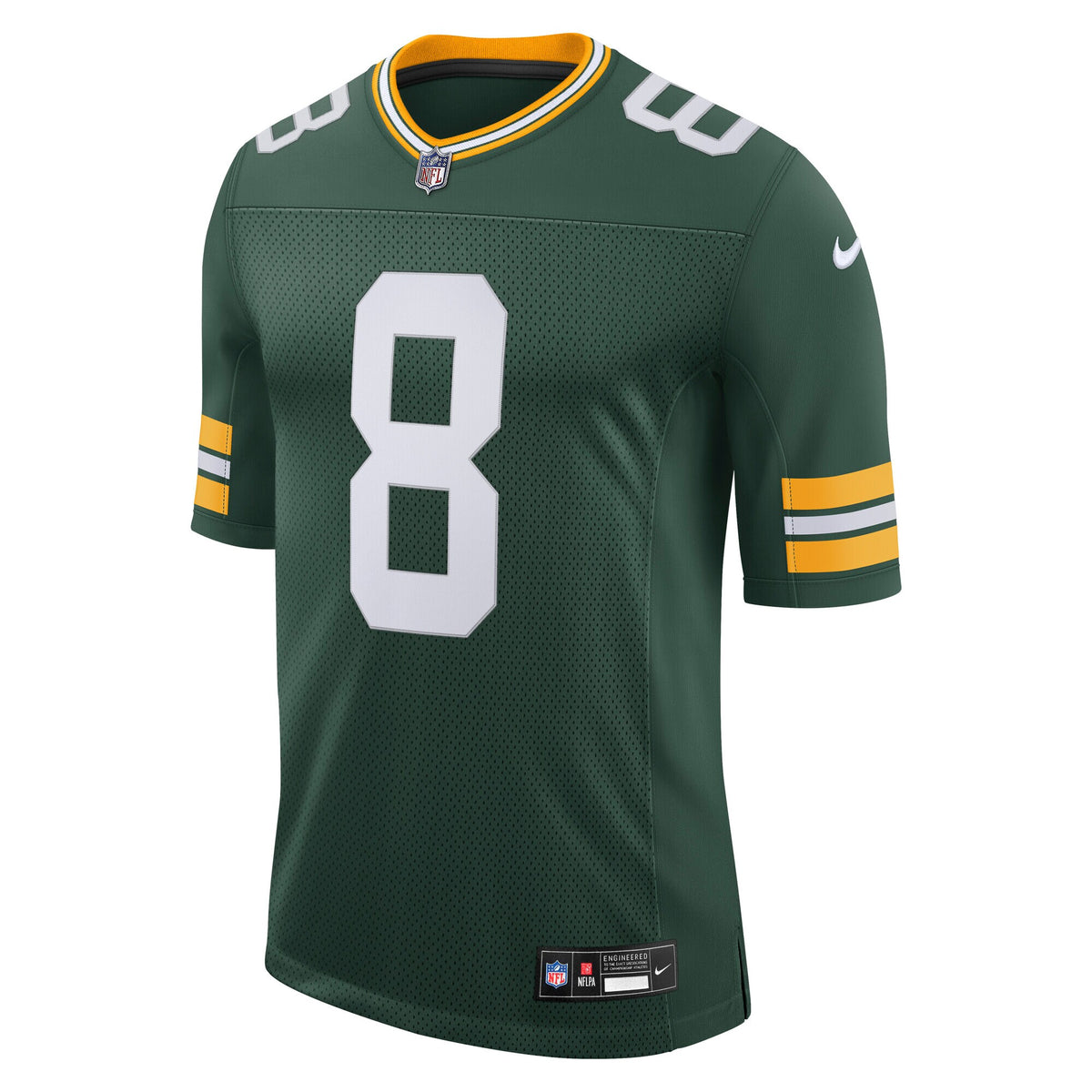 Green Bay Packers Josh Jacobs Green Vapor Untouchable Stitched Limited Jersey