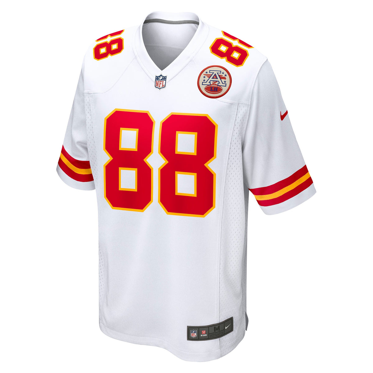 Kansas City Chiefs Tony Gonzalez White Retired Player Game Jersey