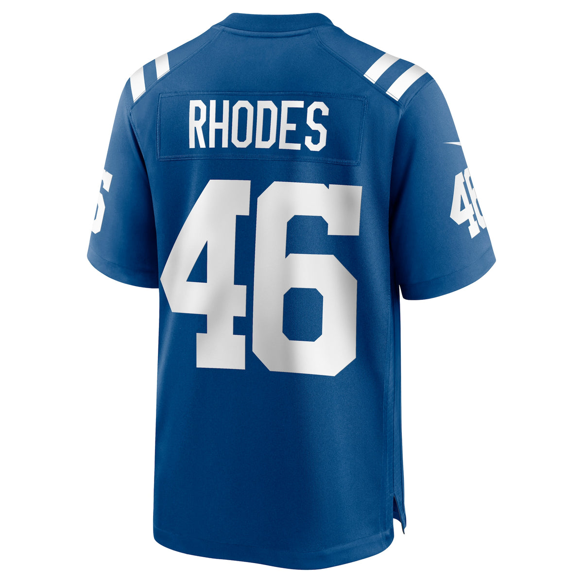 Indianapolis Colts Luke Rhodes Royal Game Jersey