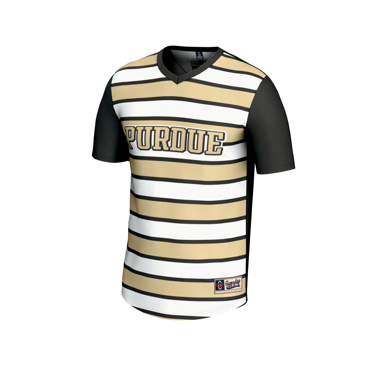 #1 Purdue Boilermakers GameDay Greats Lightweight Soccer Fashion Jersey - Black