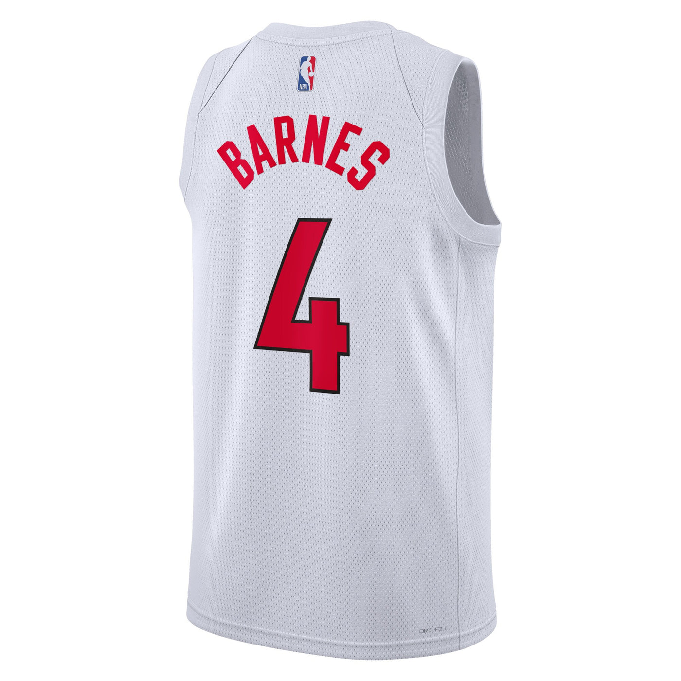 Toronto Raptors Nike Association Edition Swingman Jersey - White - Scottie Barnes