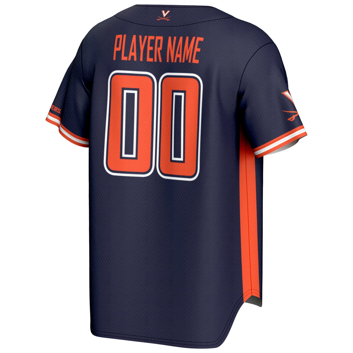 Virginia Cavaliers GameDay Greats NIL Pick-A-Player Lightweight Baseball Jersey - Navy