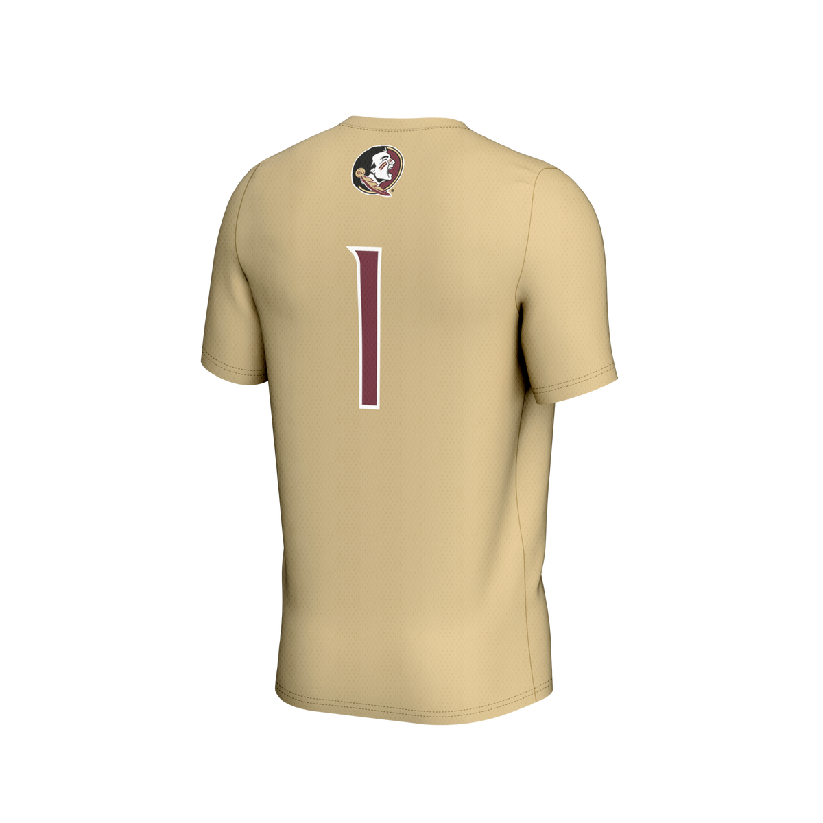 #1 Florida State Seminoles GameDay Greats Lightweight Collegiate Soccer Fashion Jersey - Gold