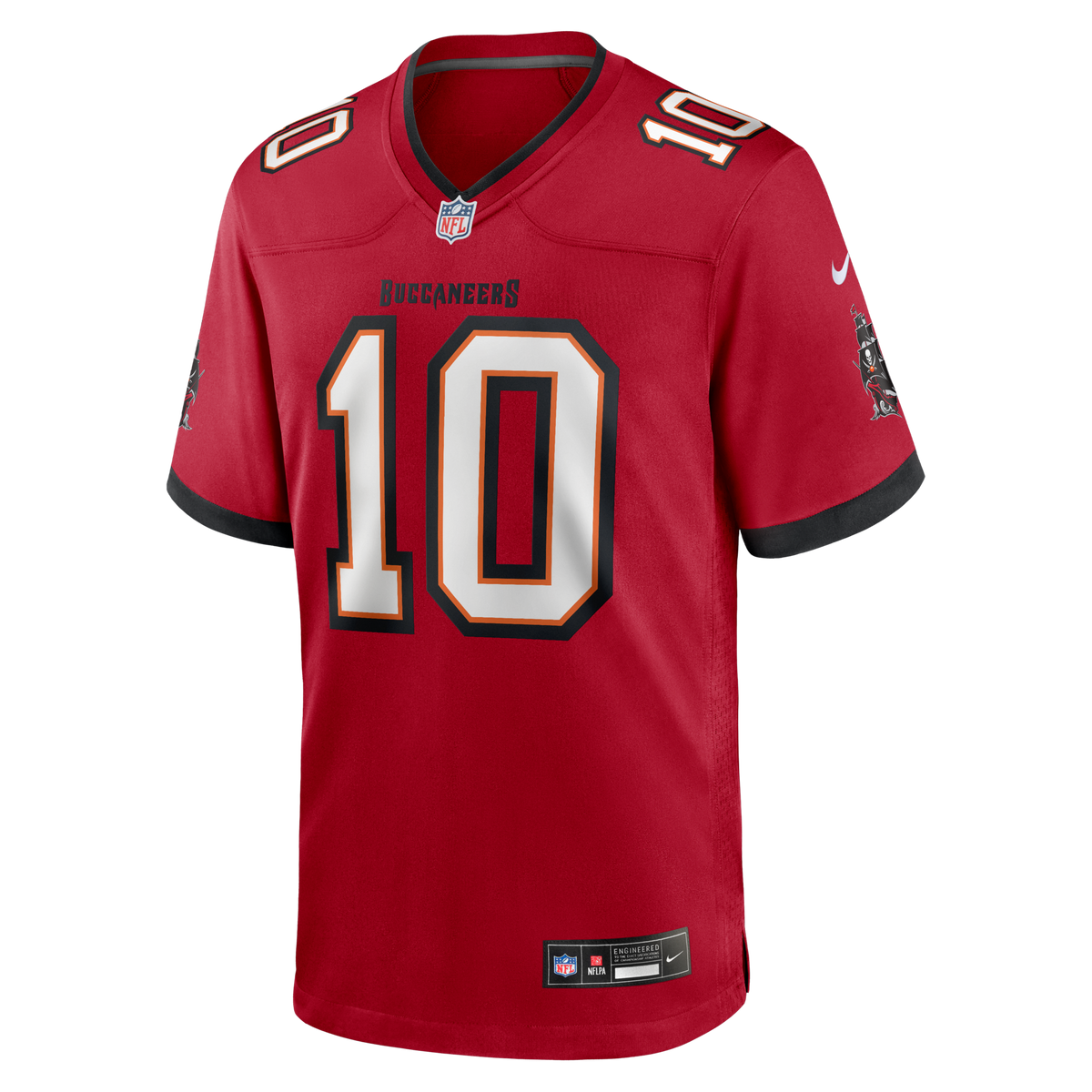 Tampa Bay Buccaneers Trey Palmer Red Game Jersey