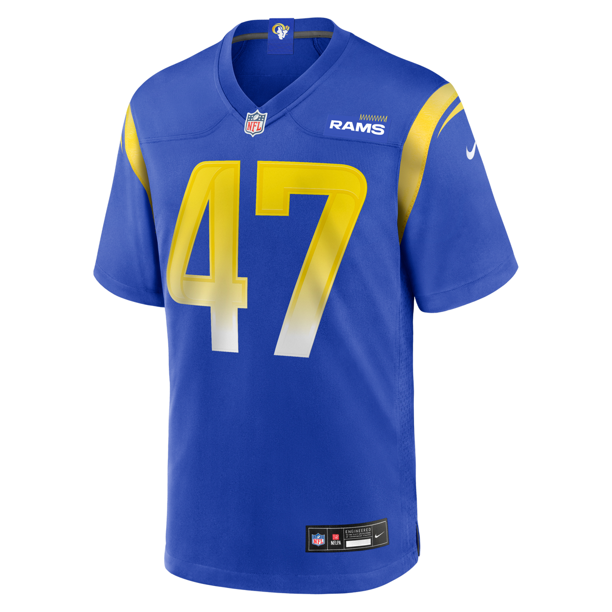 Los Angeles Rams Alex Ward Royal Home Game Jersey
