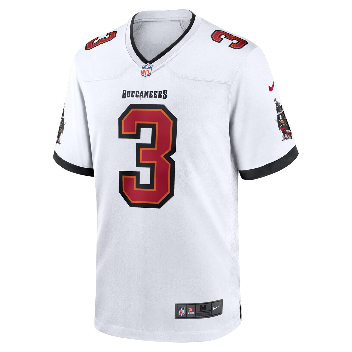 Tampa Bay Buccaneers Rueben Bain Jr. White Game Jersey