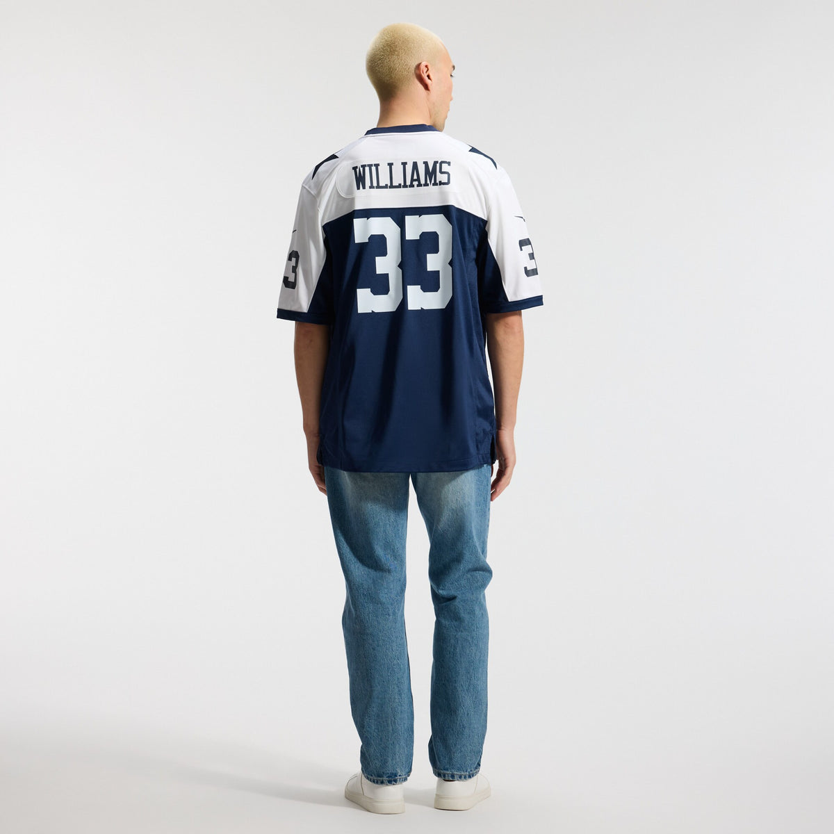 Dallas Cowboys Javonte Williams Navy Alternate Game Jersey