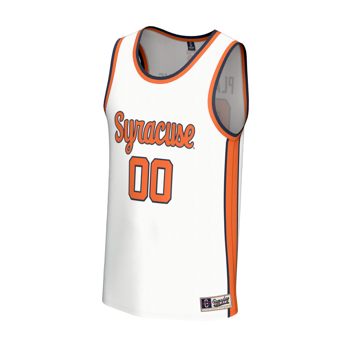 Syracuse Orange GameDay Greats NIL Pick-A-Player Basketball Lightweight Jersey - White