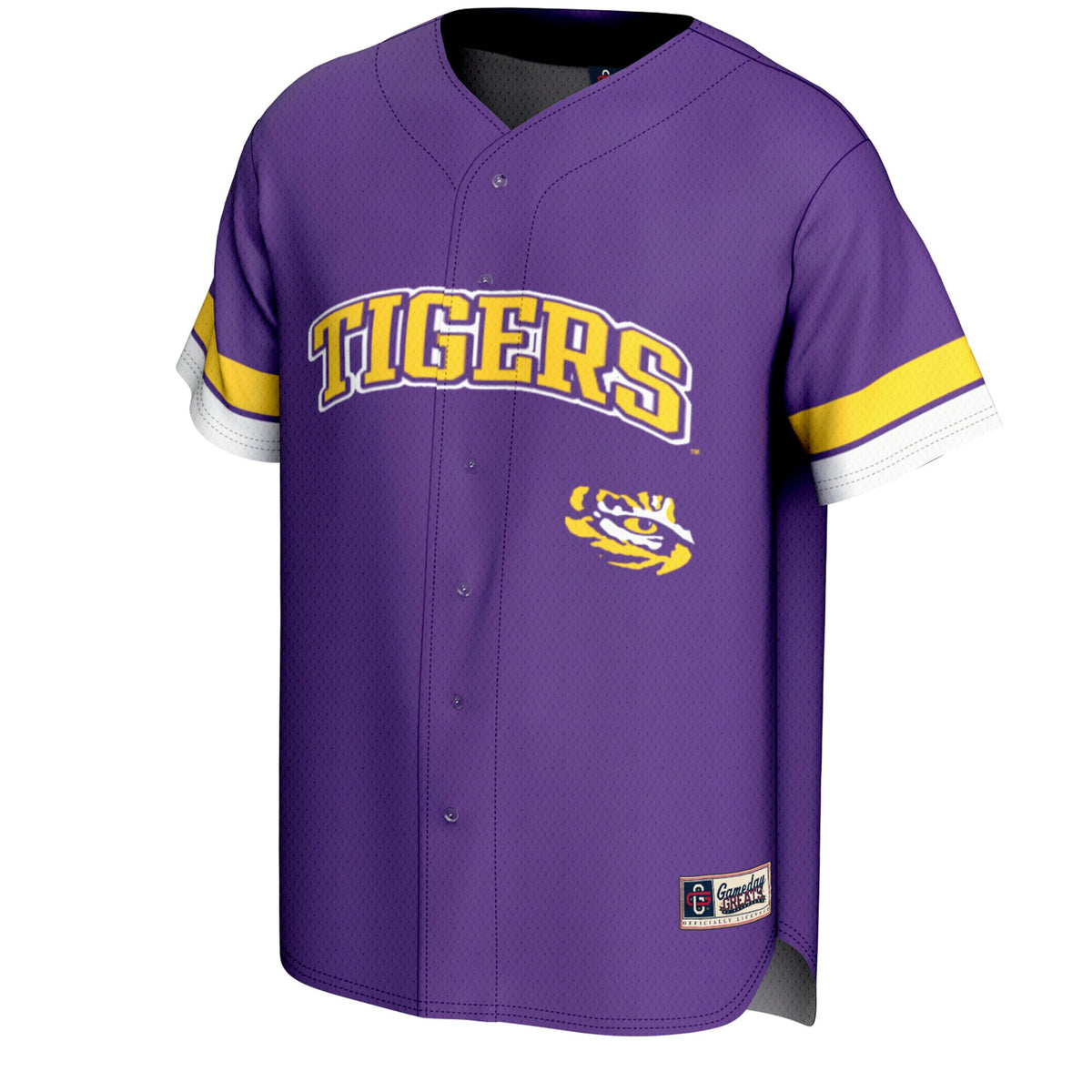 LSU Tigers GameDay Greats Spirit Baseball Jersey - Purple