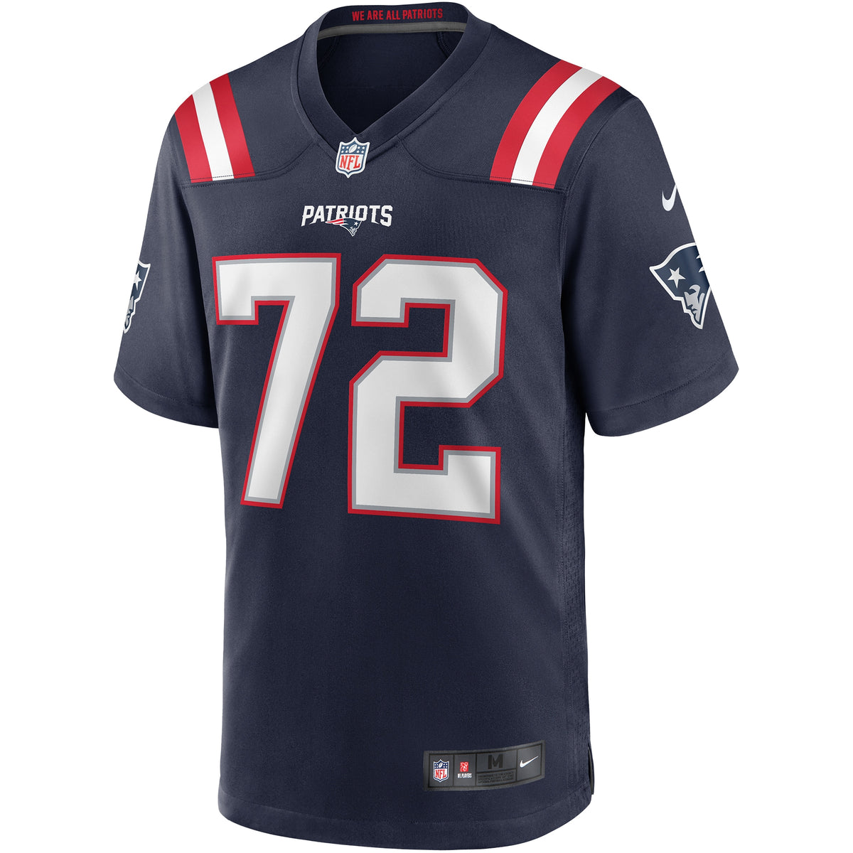 New England Patriots Matt Light Navy Game Retired Player Jersey