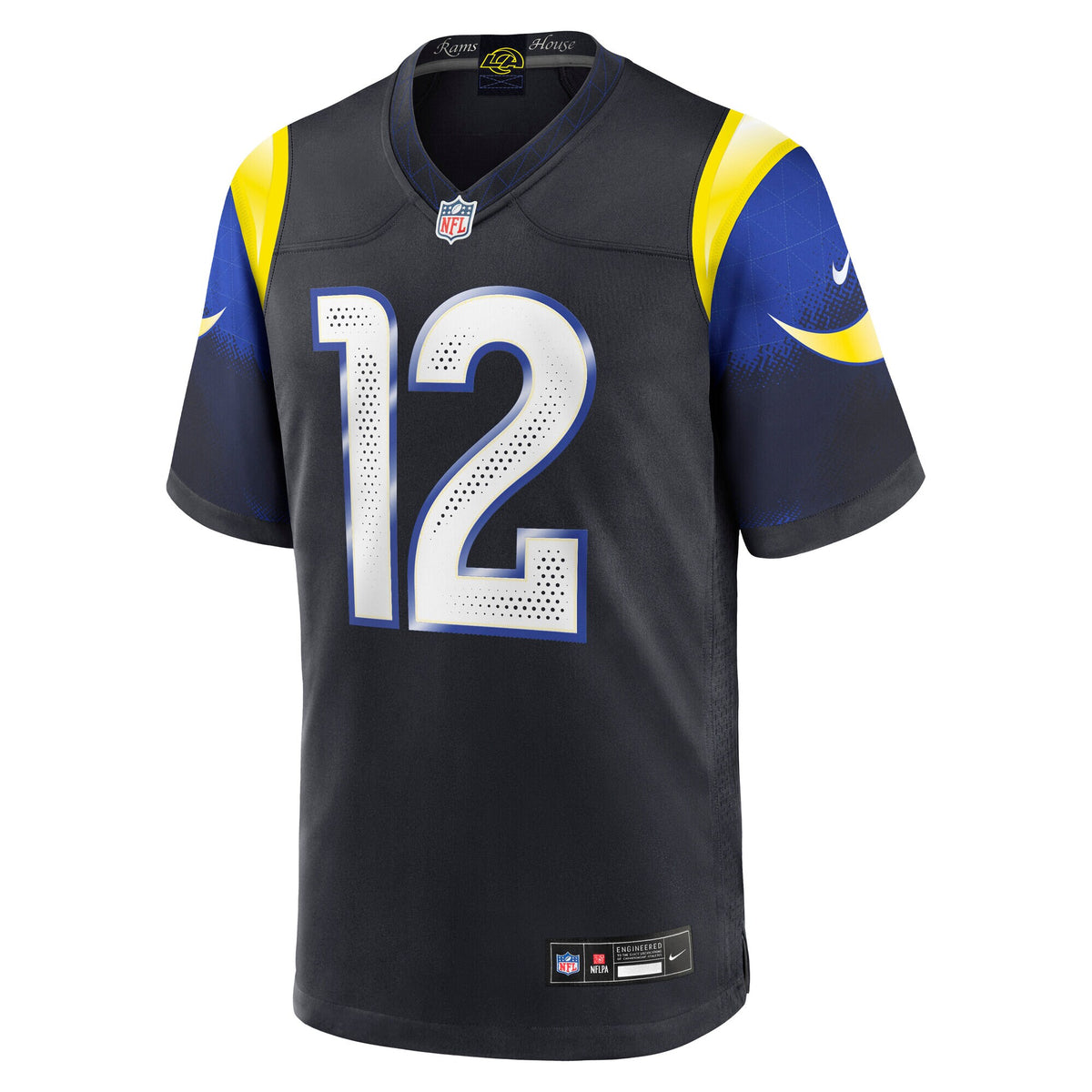 Los Angeles Rams Puka Nacua Midnight Blue 2025 Rivalries Collection Game Jersey