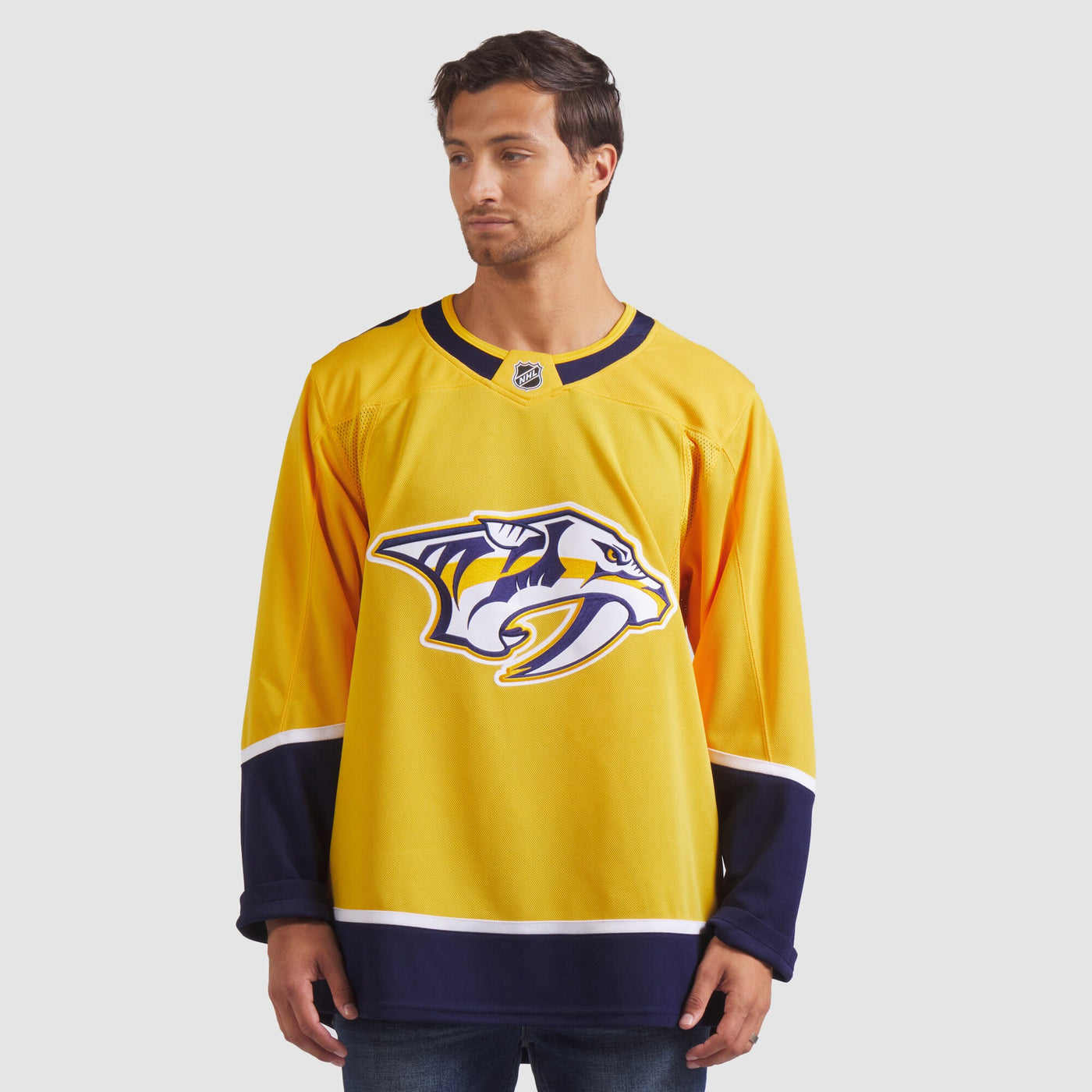 Nashville Predators Fanatics Yellow Home Premium Jersey