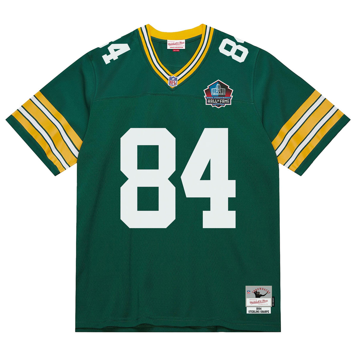 Green Bay Packers Sterling Sharpe Mitchell & Ness Green 1994 Legacy Replica Jersey