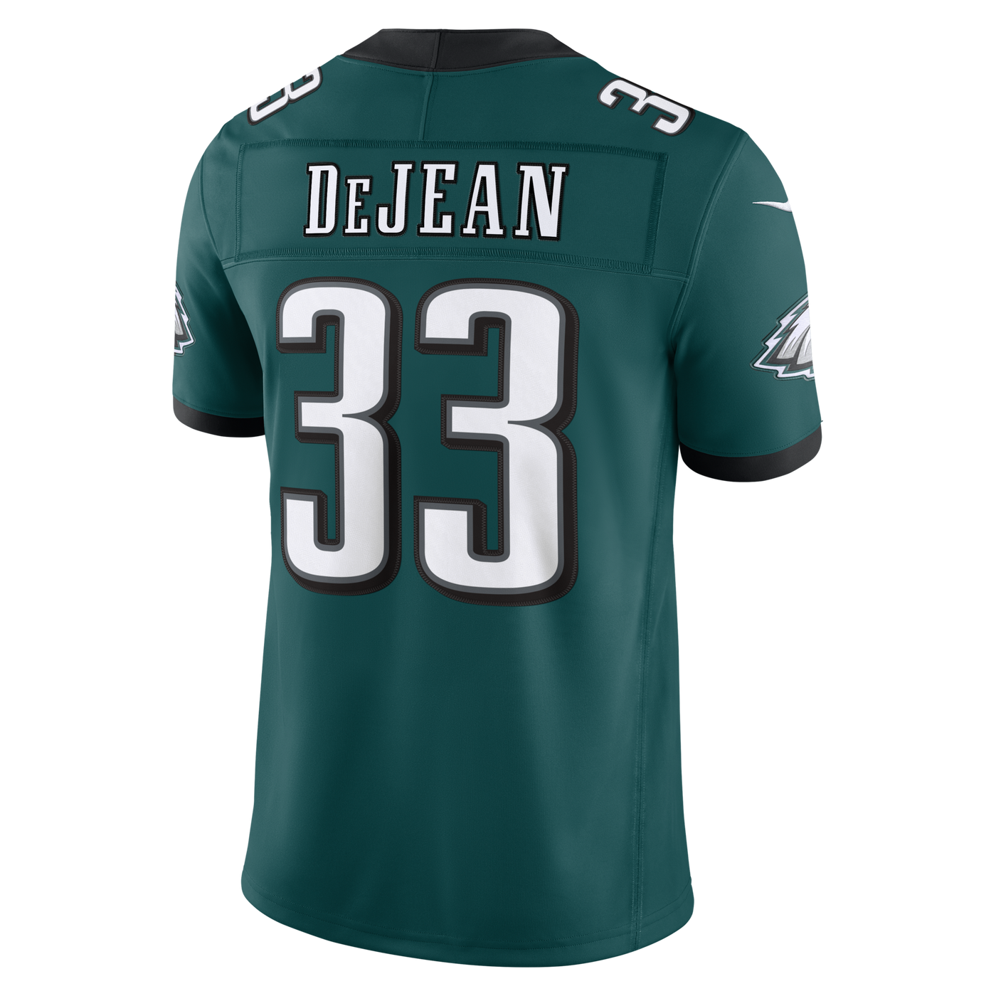 Philadelphia Eagles Cooper DeJean Nike Midnight Green Team Vapor F.U.S.E. Stitched Limited Jersey