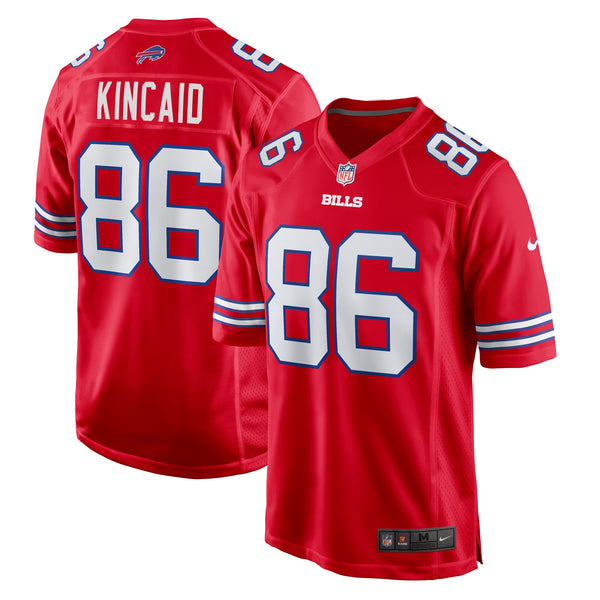 Buffalo Bills Dalton Kincaid Nike Red Alternate Game Jersey