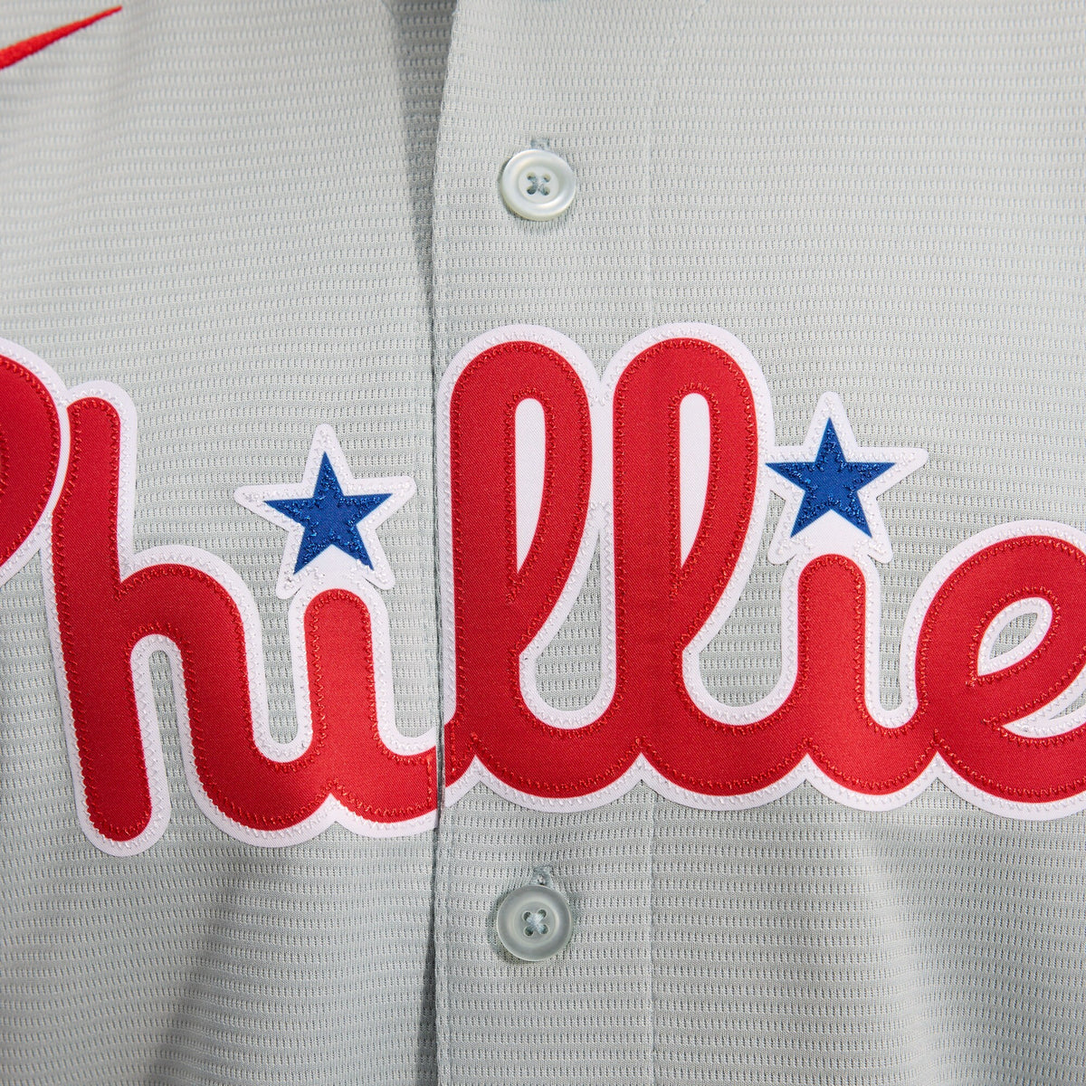 Philadelphia Phillies Bryce Harper Gray Road Replica Jersey