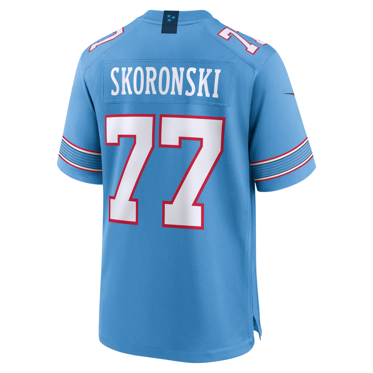 Tennessee Titans Peter Skoronski Light Blue Game Jersey