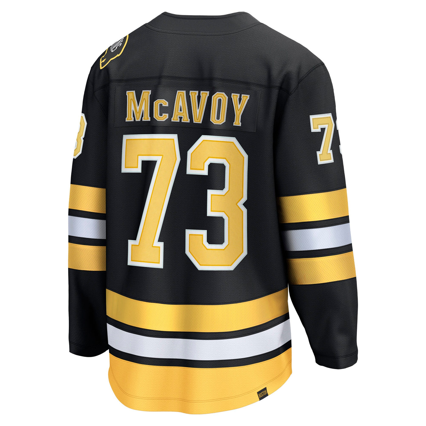 Boston Bruins Charlie McAvoy Fanatics Black Home Breakaway Player Jersey